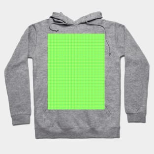 Spring Grass Colors of Spring Plaid Pattern Hoodie